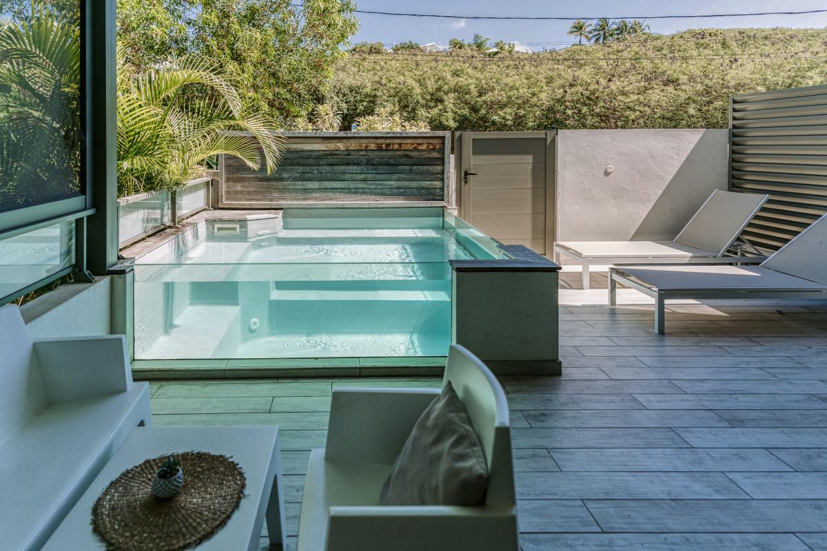 22.Habitation I'SEO_A louer avec piscine privée à Ste Anne Guadeloupe_Studio RDC